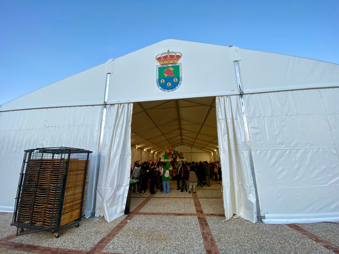 Así es la carpa de 600 metros de Huétor Vega para este invierno