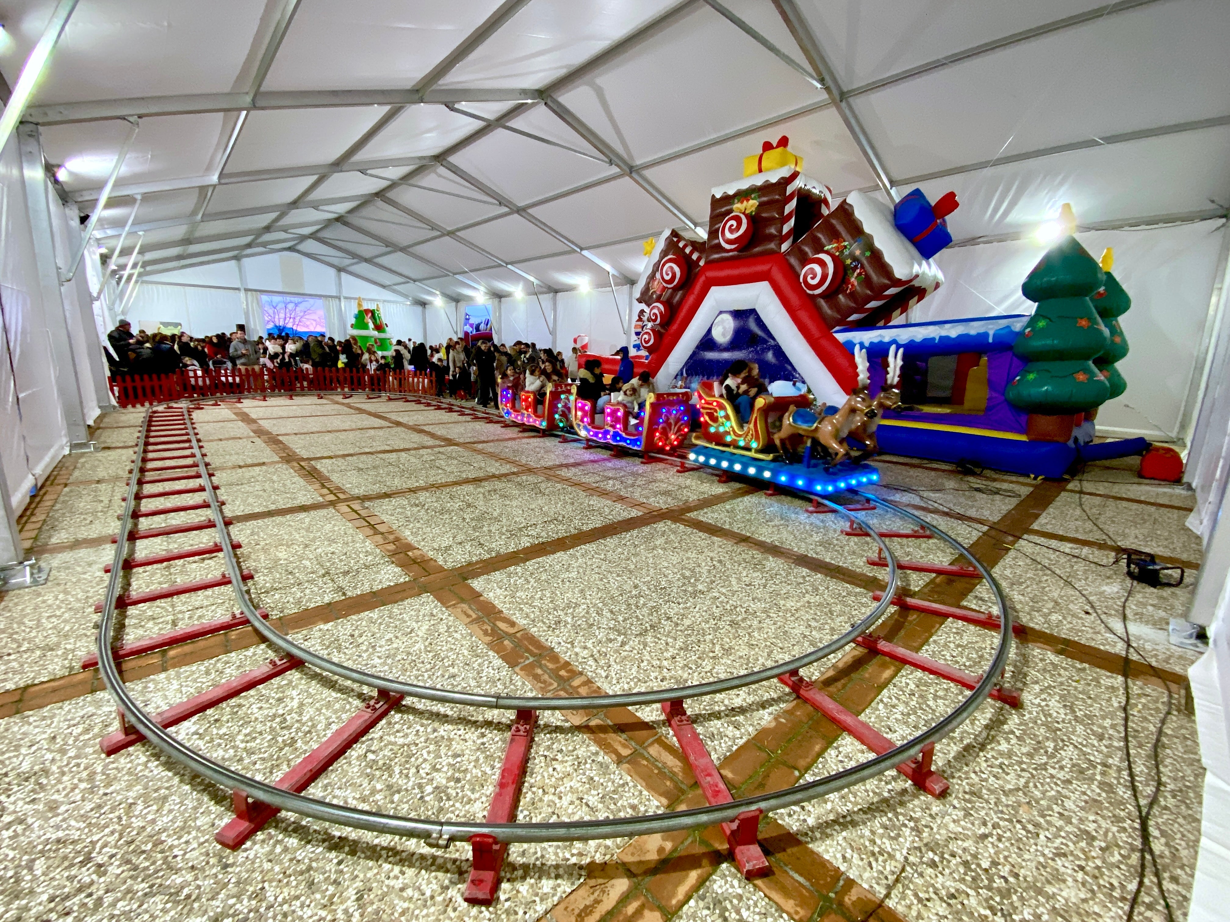 Así es la carpa de 600 metros de Huétor Vega para este invierno