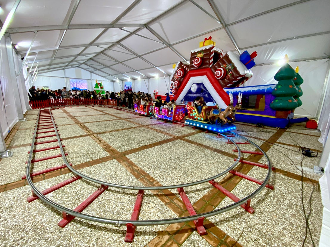 Así es la carpa de 600 metros de Huétor Vega para este invierno