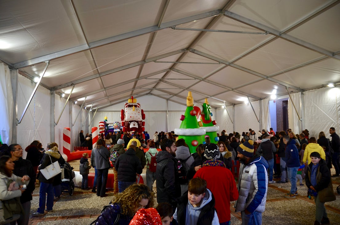 Así es la carpa de 600 metros de Huétor Vega para este invierno