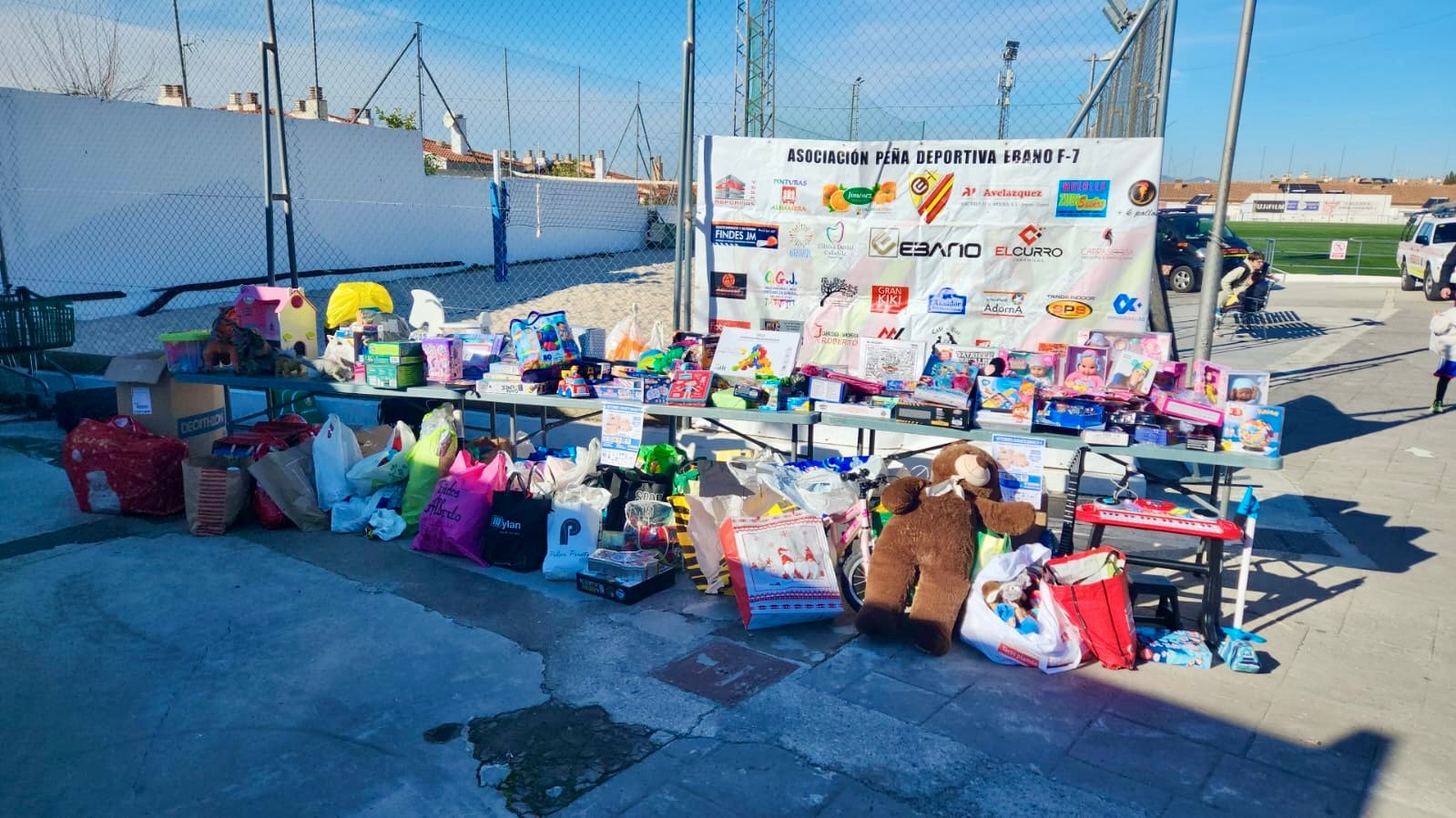 El objetivo volvió a cumplirse con la recogida de numerosos juguetes, nuevos o usados en buen estado.