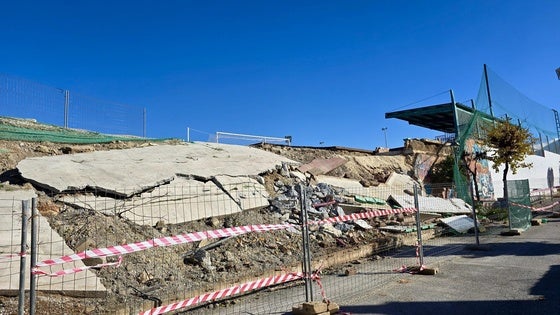El Ayuntamiento de Huétor Vega recapitula las actuaciones realizadas tras el derrumbe del muro de Las Viñas