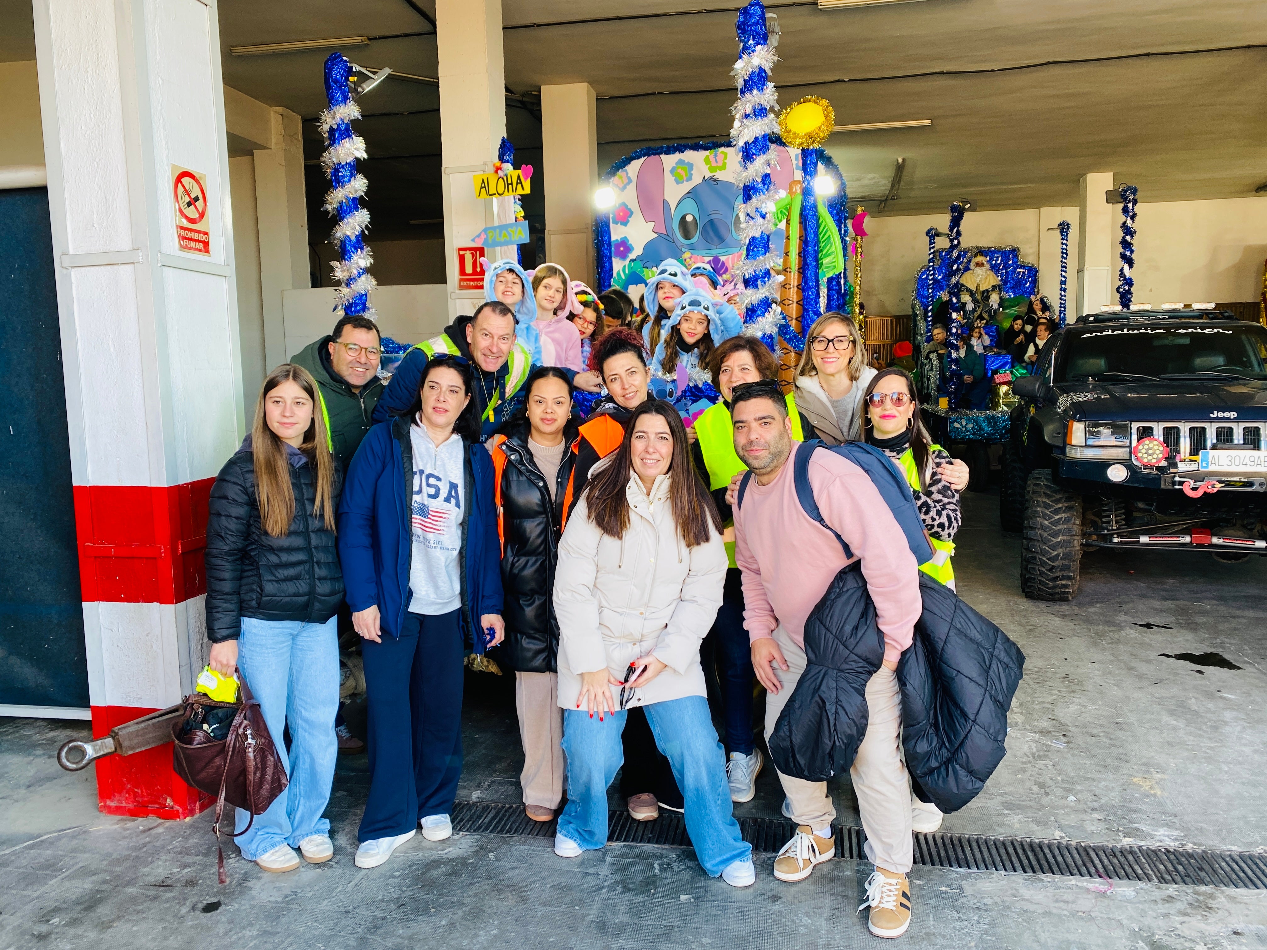 El sol ilumina la Cabalgata de Huétor Vega