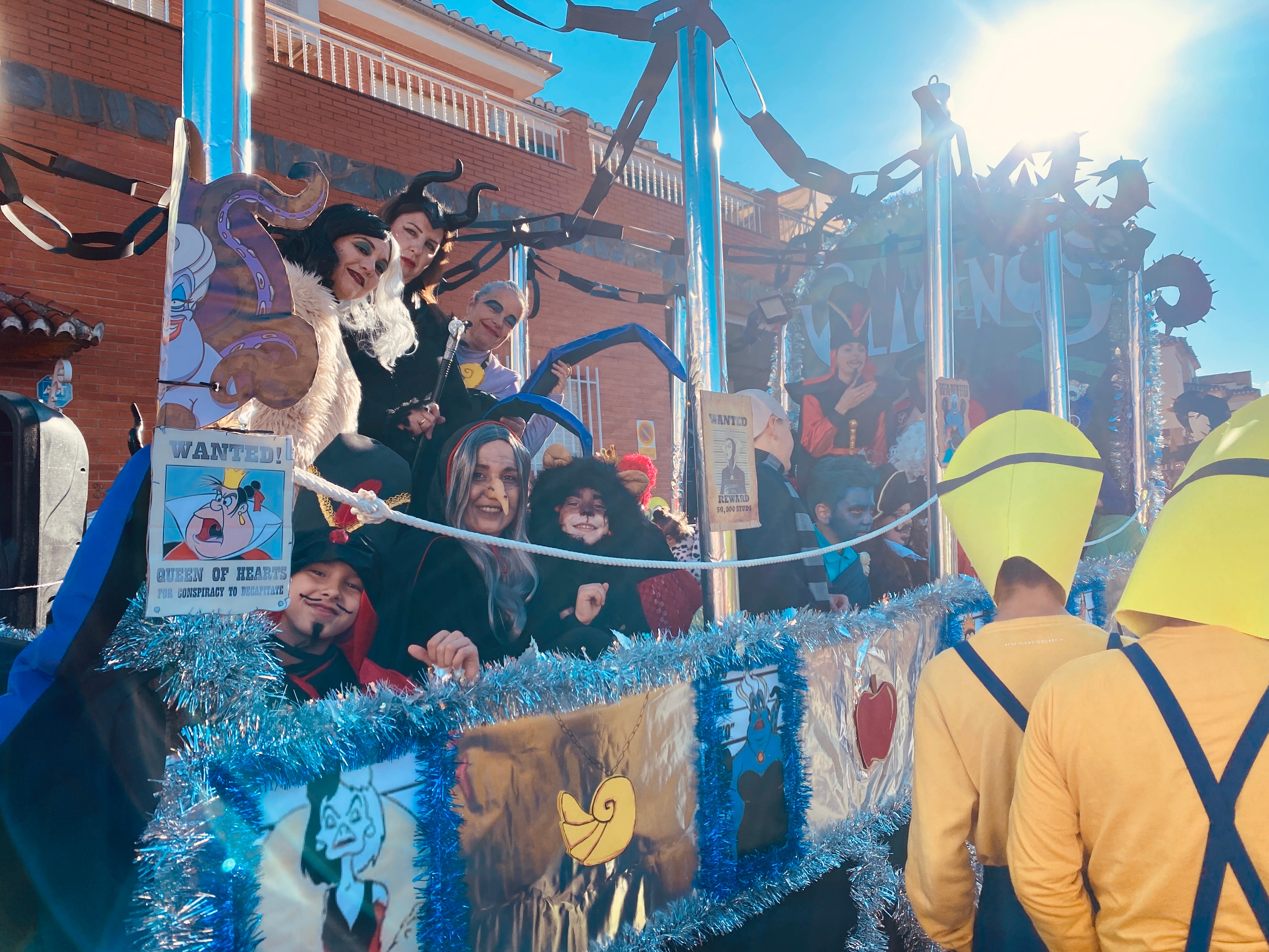 El sol ilumina la Cabalgata de Huétor Vega