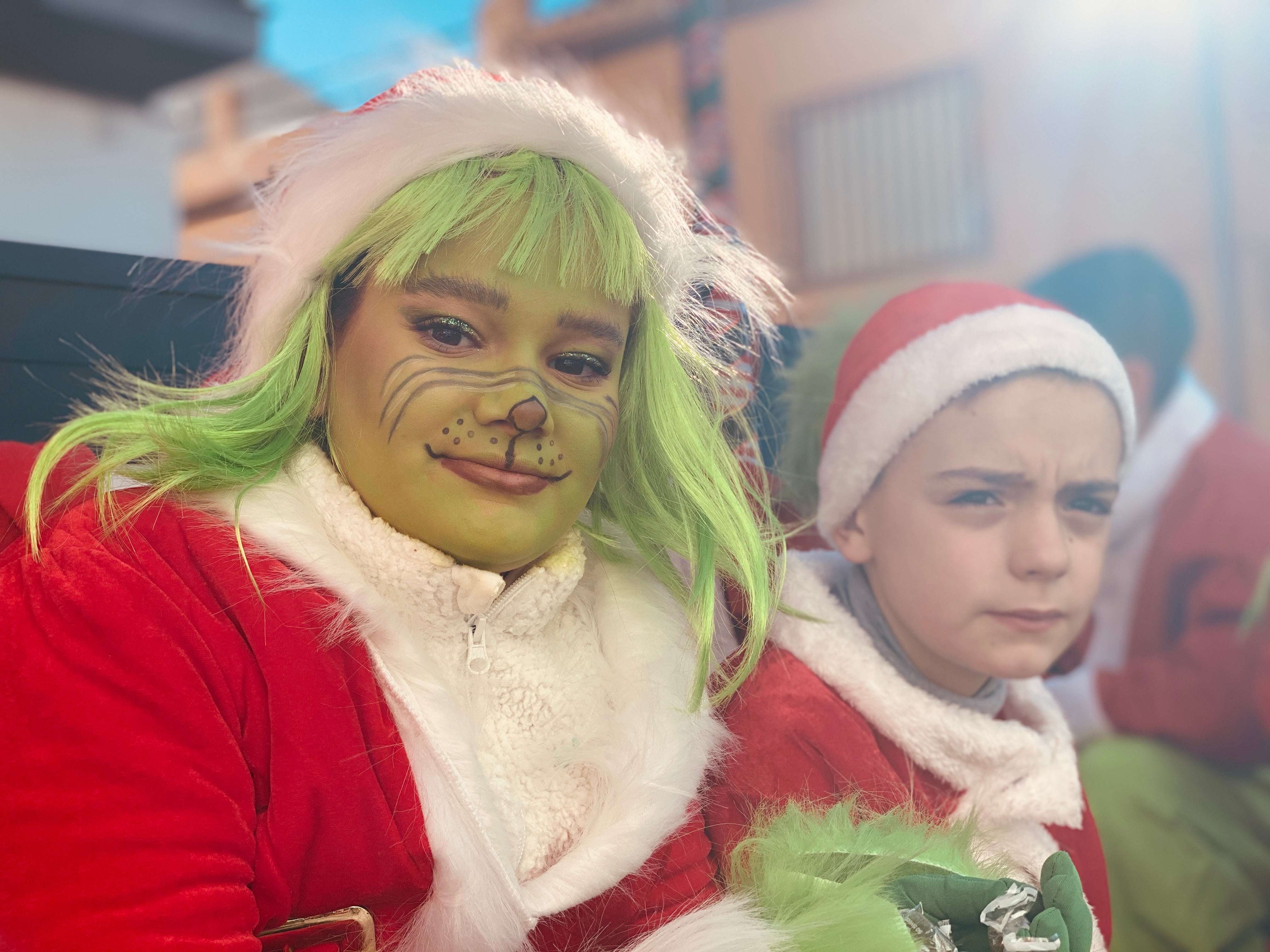 El sol ilumina la Cabalgata de Huétor Vega