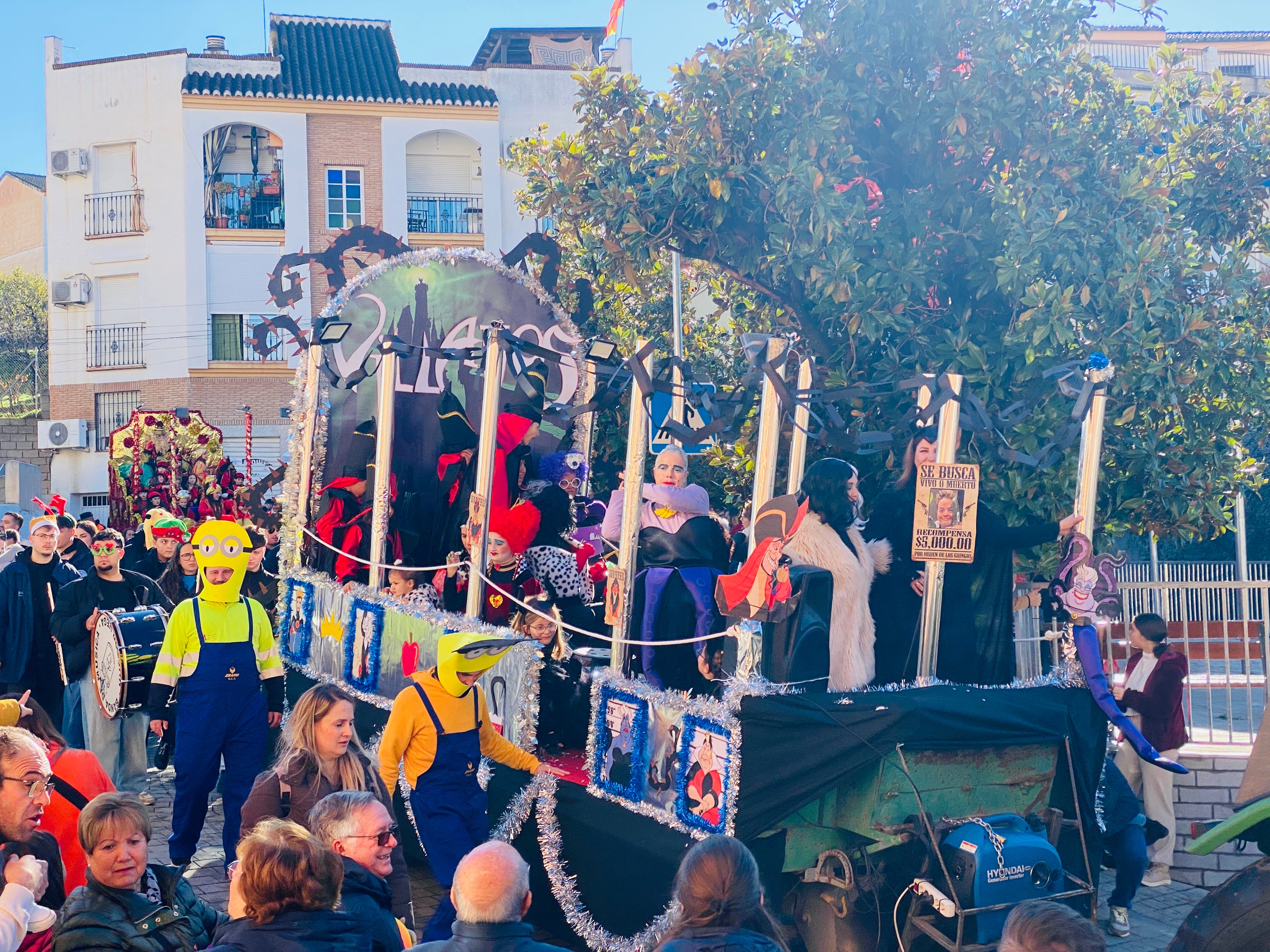 El sol ilumina la Cabalgata de Huétor Vega