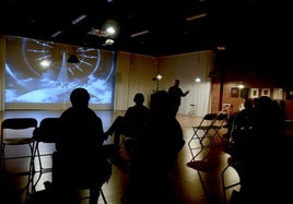 Las proyecciones y cinefórum, en el Museo del Vino.