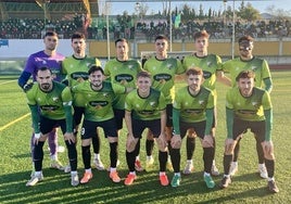 Once inicial del CD Huétor Vega.