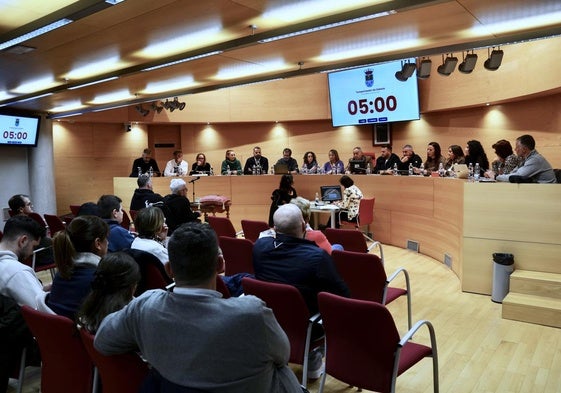 Último pleno celebrado en el Ayuntamiento de Huétor Vega.