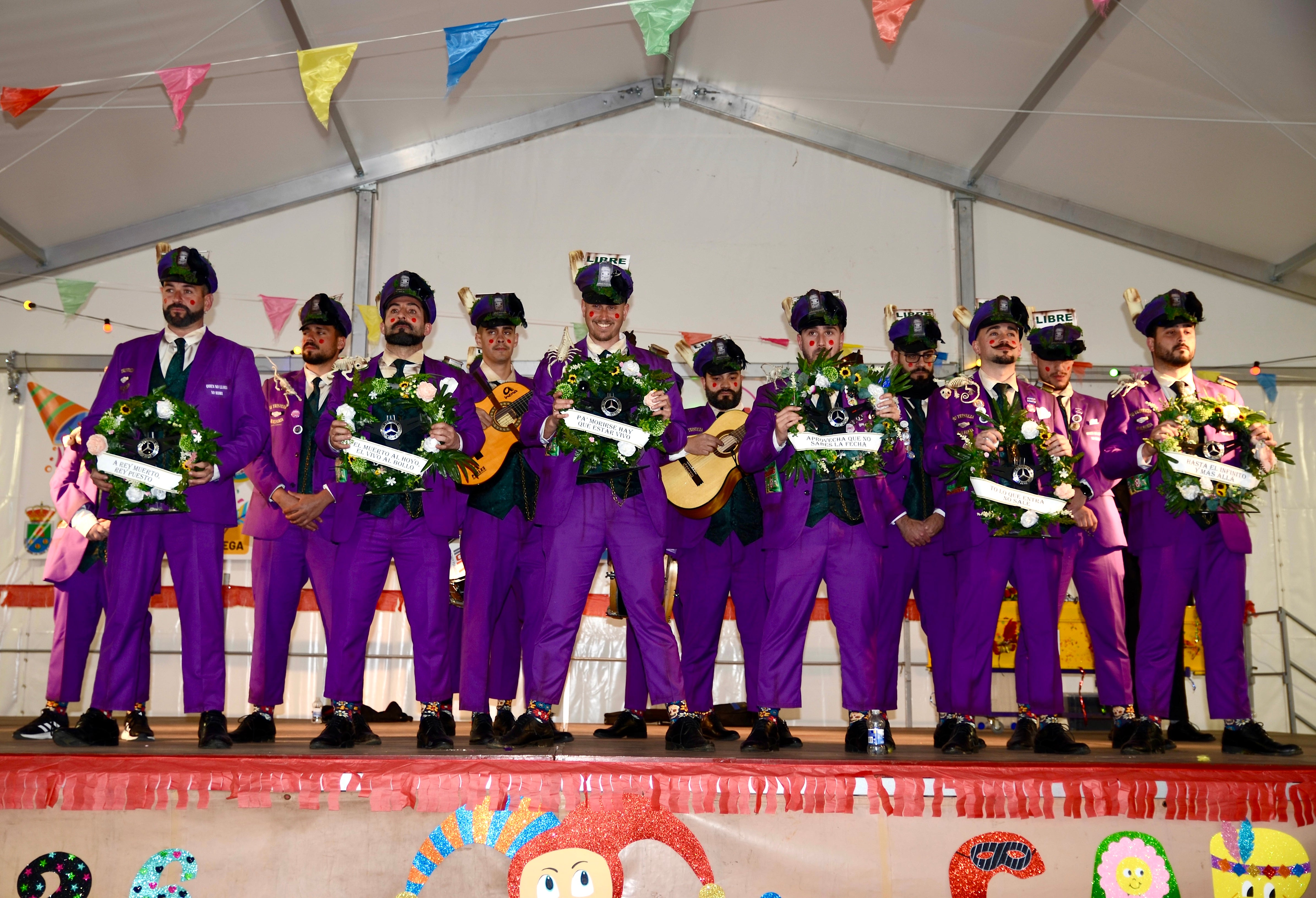 Chirigotas mordaces y con salero en Huétor Vega