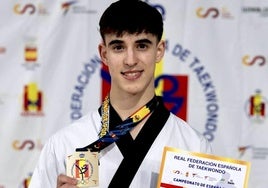 Álvaro Ballesteros, campeón de España de 'free style'.