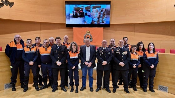 Huétor Vega reconoce a Protección Civil por su labor en la dana de Valencia