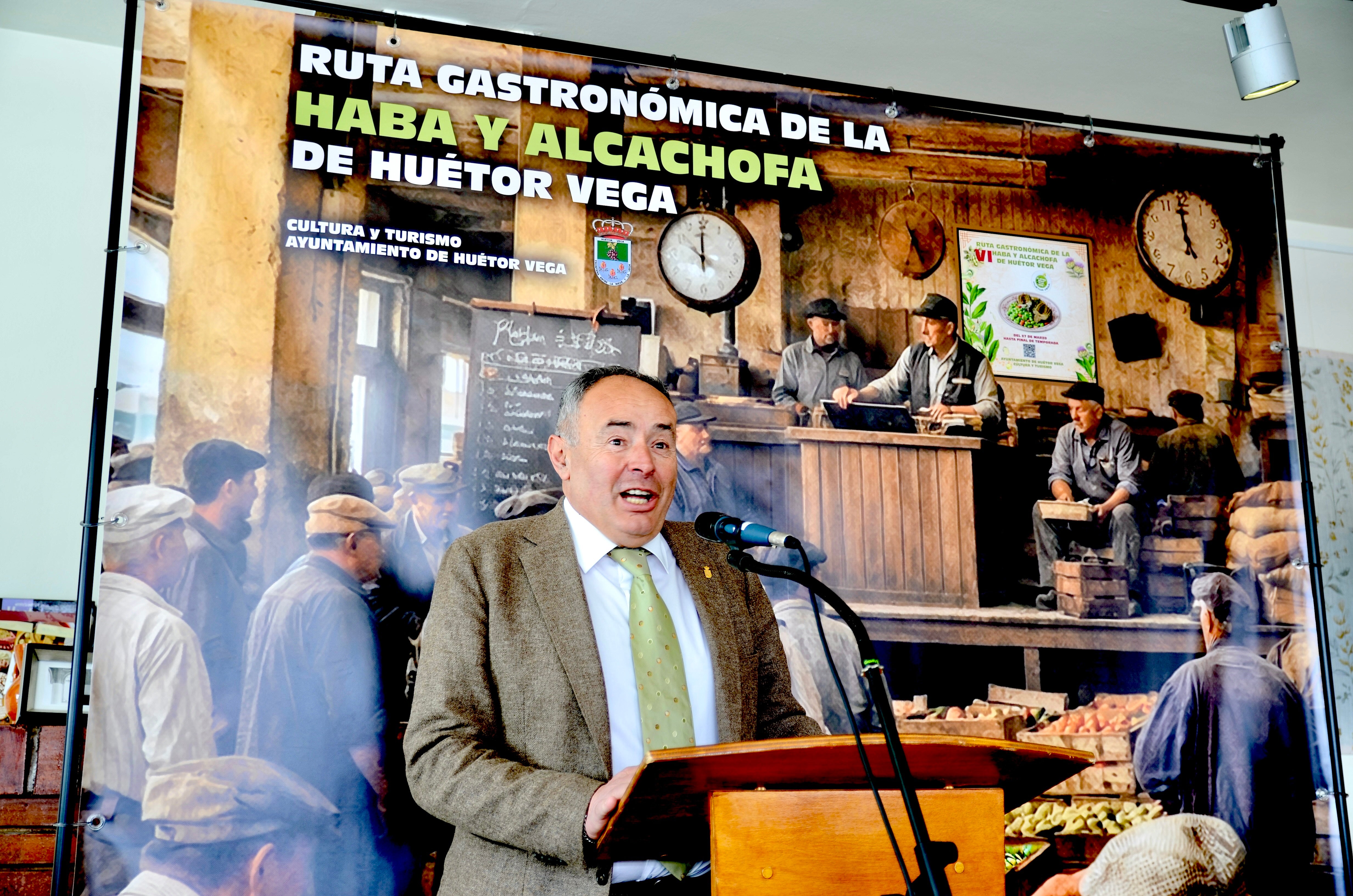 El alcalde, Mario del Paso, en la presentación.