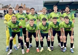 Once inicial del Huétor Vega.