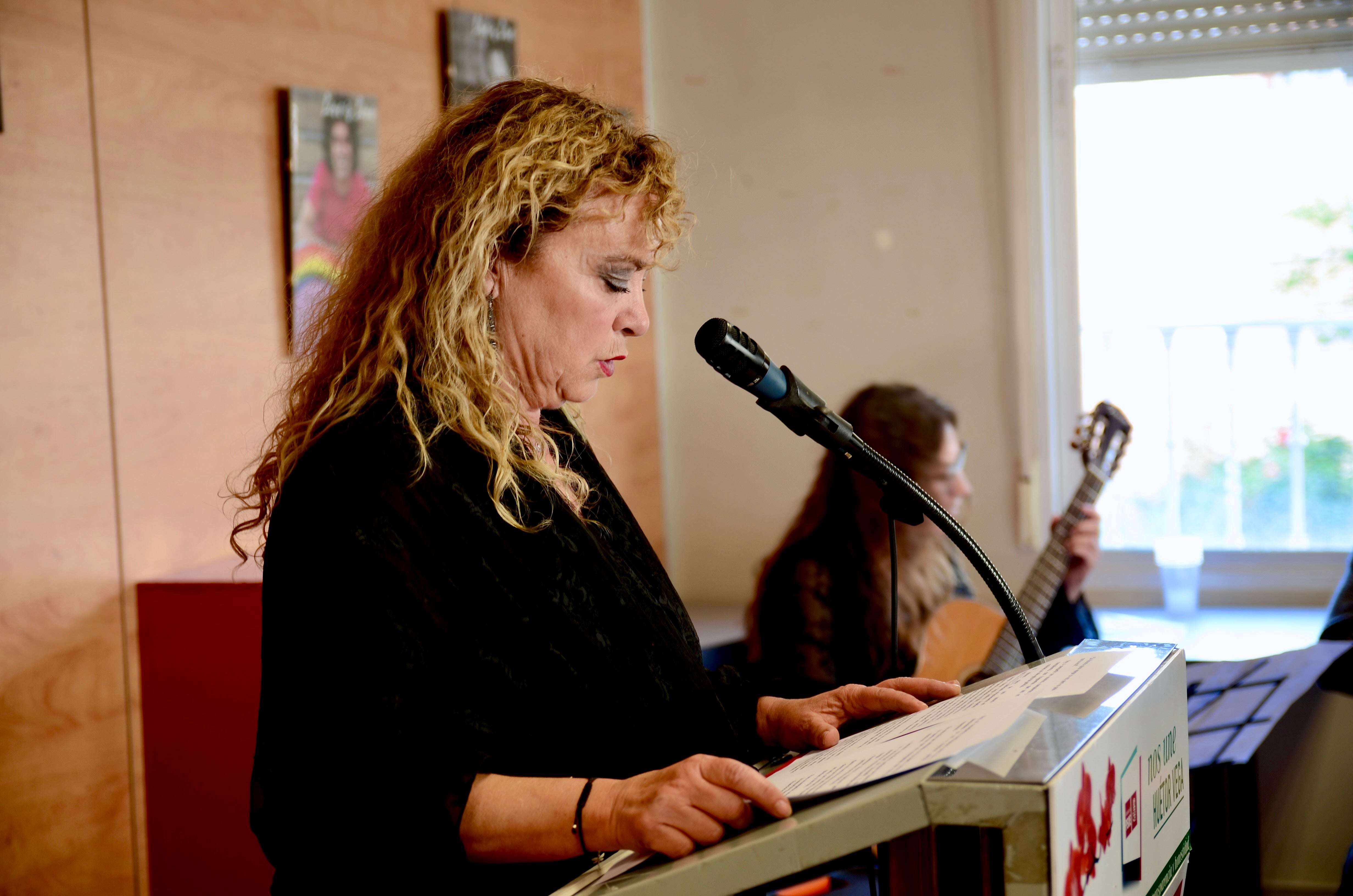 Acto en la sede del PSOE hueteño.