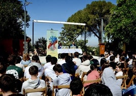 Estreno del Carmen de San Rafael de Huétor Vega como subsede del FIP, el año pasado.