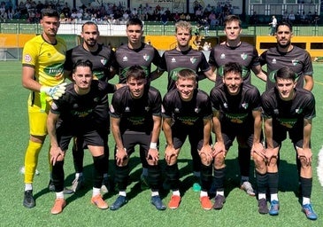 Once inicial del Huétor Vega en Mancha Real.
