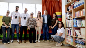 Presentación de la renovada biblioteca del CEIP Mariana Pineda de Huétor Vega.