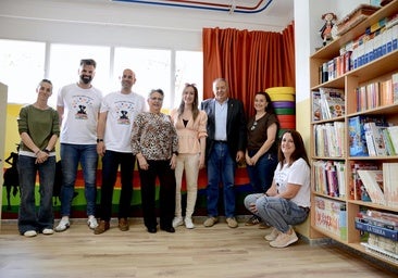 Presentación de la renovada biblioteca del CEIP Mariana Pineda de Huétor Vega.