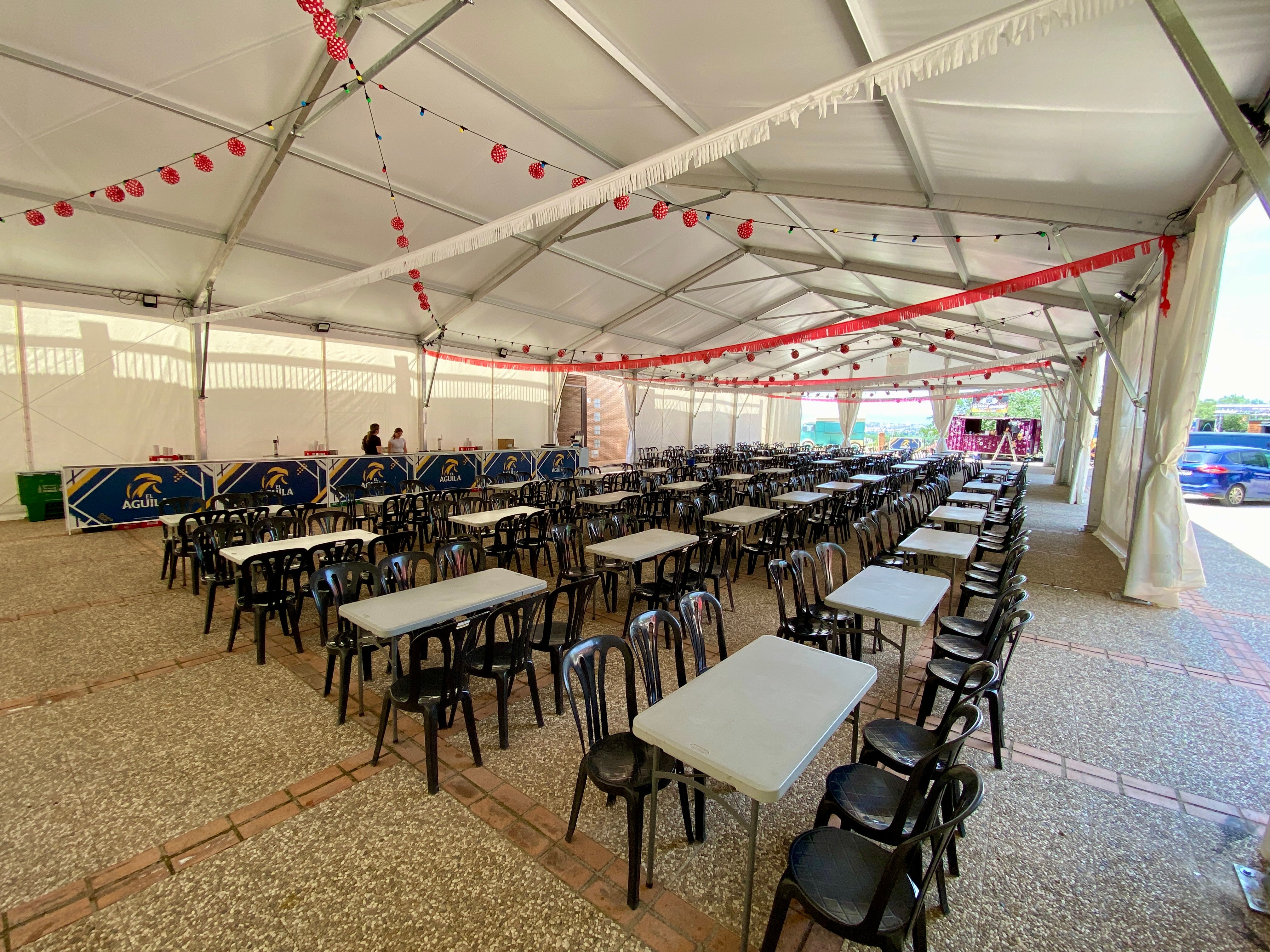 Best Burger Huétor Vega, en la carpa municipal de Huerta Cercada.