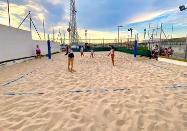 El torneo, por parejas, en su primera jornada en el Municipal Las Viñas.