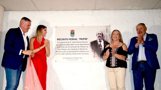 Huétor Vega añade el nombre de ‘Pepín’ al Recinto Ferial