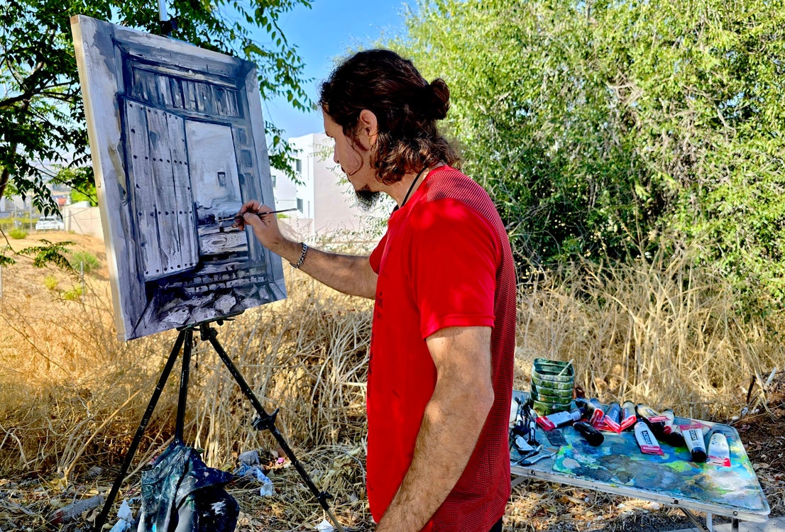 El Concurso de Pintura Rápida de Huétor Vega sublima la belleza del pueblo