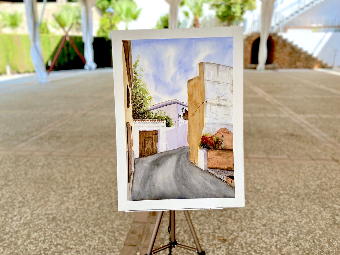 El Concurso de Pintura Rápida de Huétor Vega sublima la belleza del pueblo