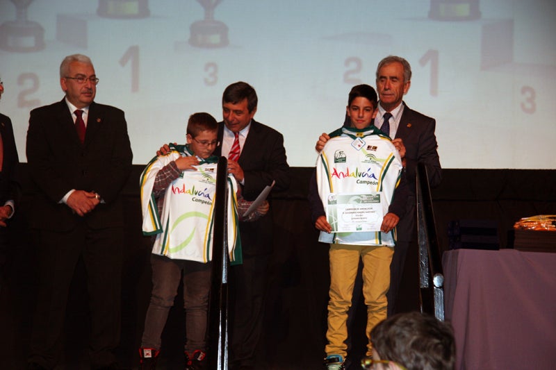 Galardón a los alumnos de la escuela de trial