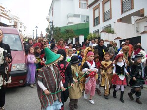 Pasacalles infantil para celebrar Carnaval