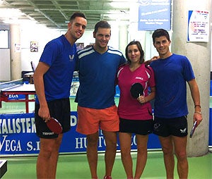 El equipo de tenis de mesa se pone en marcha