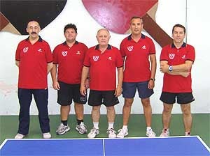 Tenis de mesa: semana de déficit para los hueteños
