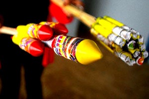 Petardos en Huétor Vega