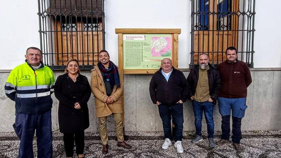 La Zubia inaugura un sendero inspirado en la ruta de Washington Irving