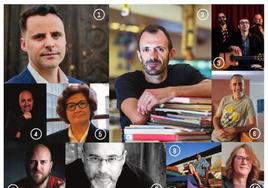 Cartel de la impresionante programación literaria de La Zubia en abril.
