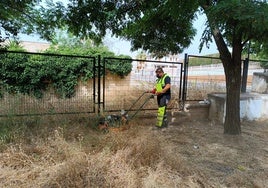 La Zubia invertirá más de 100.000 euros en el desbroce de todas sus calles, parques y jardines
