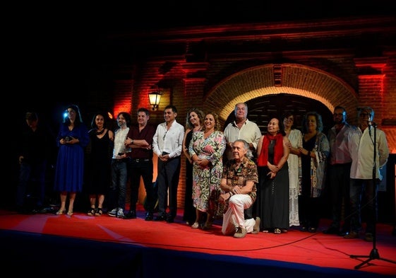 Velada de Poesía en el Laurel, el pasado 13 de agosto.