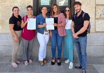 Presentación de las firmas.