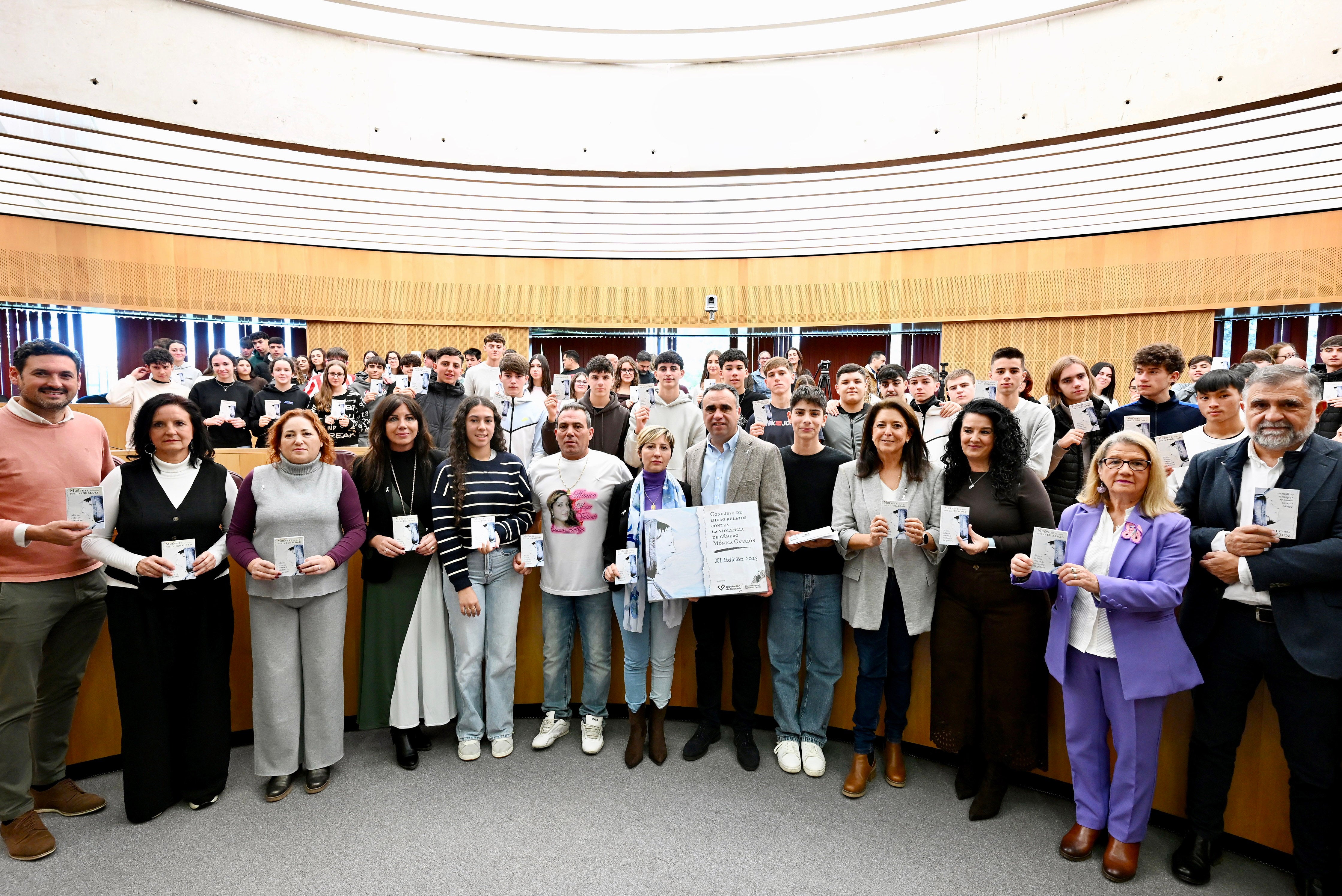 Entrega de premios del 'XI Concurso de Micro-relatos contra la Violencia de Género Mónica Carrión'.