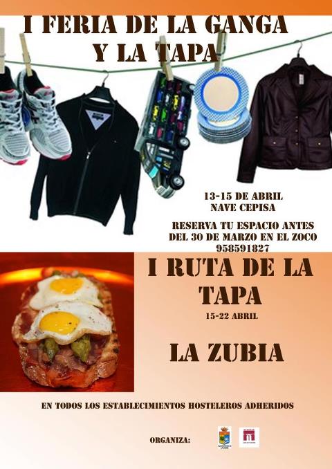 La I Feria de la Ganga y la Tapa y la I Ruta de la Tapa nacen para impulsar la economía local