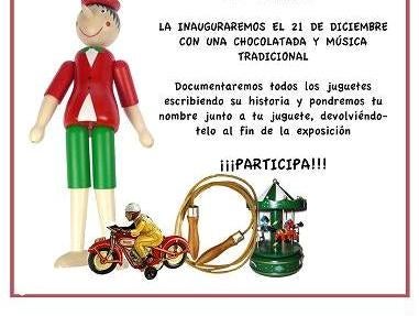 La Asociación Amigos del Museo organiza una muestra de juguetes antiguos