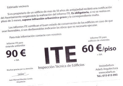 El Ayuntamiento desmiente que vaya a realizar inspecciones de viviendas antiguas