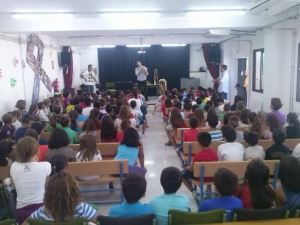 Concierto didáctico de la Banda de Música en el Tierno Galván