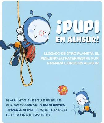 Pupi visita Espacio Lector Nobel de Alhsur