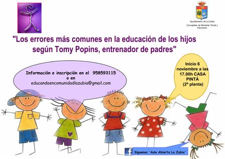 Tertulia literaria y taller para padres y madres