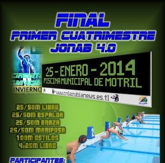 51 nadadores del CN La Zubia compiten en las JONAB 4.0 de Motril