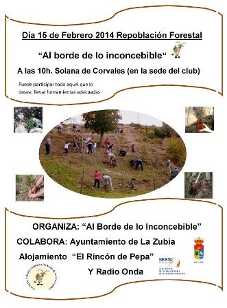 'Al Borde' propone una reforestación en la Solana de Corvales