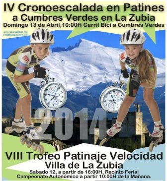 Patinadores andaluces demostrarán su valía en La Zubia en el segundo fin de semana de abril