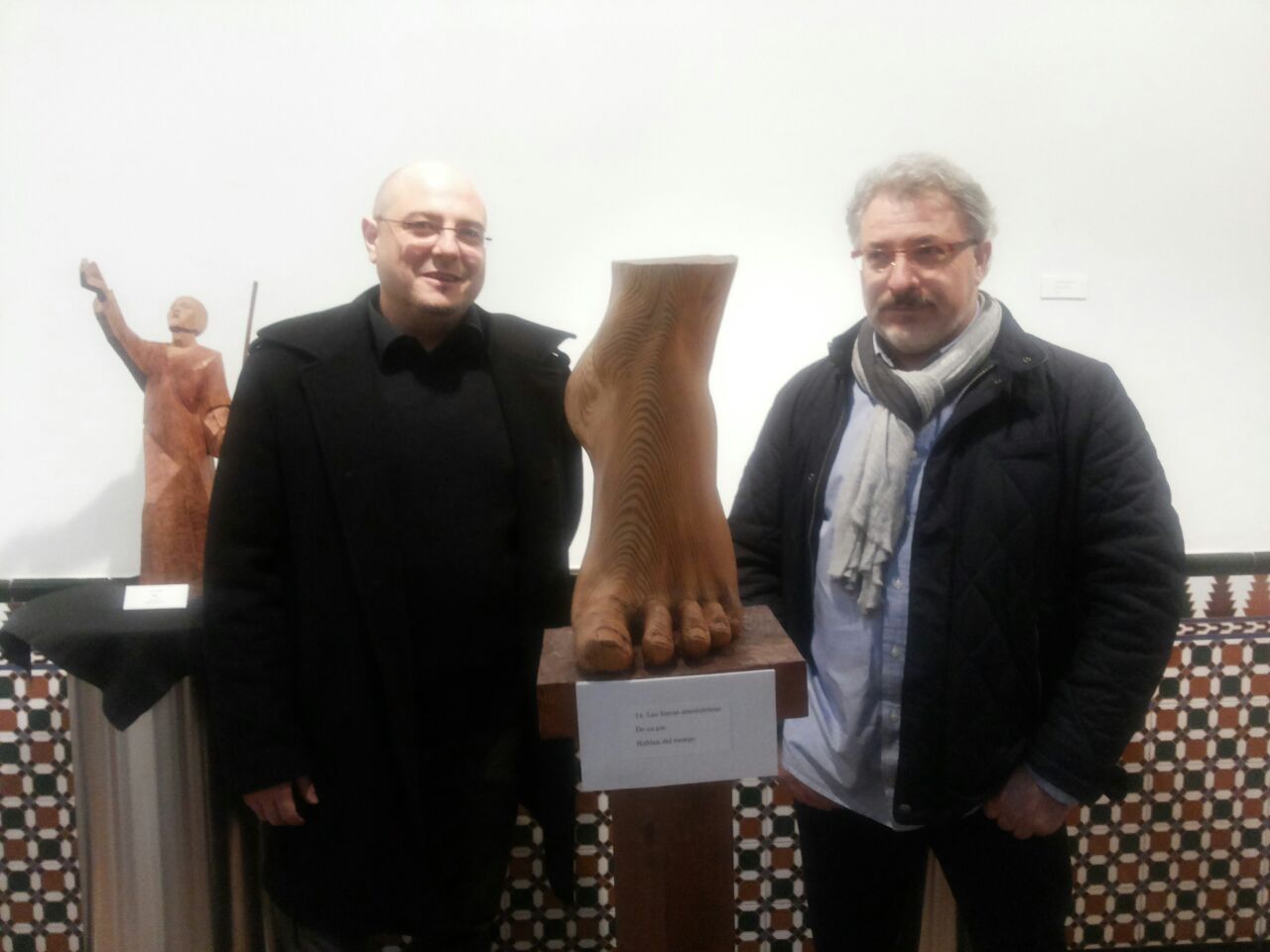 Exposición conjunta de Antonio Martín y Tomás Meligrana en el Carlos Cano
