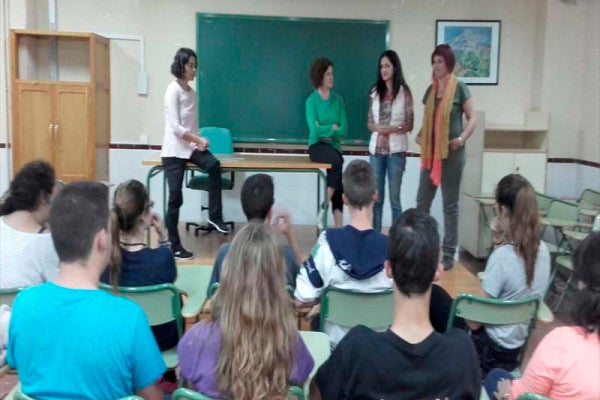 El programa Igualescentes vuelve al instituto Trevenque